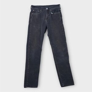 Buck Mason Ford Standard Corduroy Pants Mens 29x33 Dark Gray 10 OZ Stretch